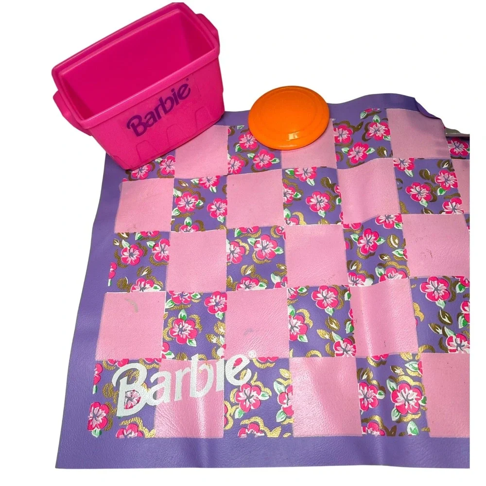 Vintage 1991 Barbie Tropical Splash Picnic Set ARCO‎ (Mattel)
